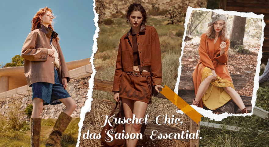 Kuschel-Chic, das Saison-Essential.