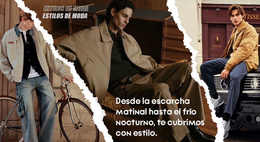Desde la escarcha matinal hasta el frío nocturno, te cubrimos con estilo.