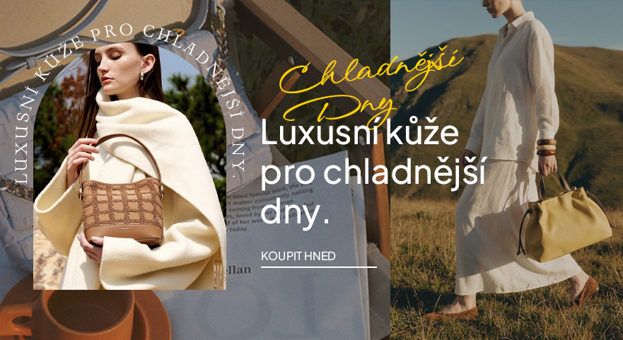Luxusní kůže pro chladnější dny.