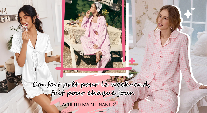 Confort prêt pour le week-end, fait pour chaque jour.