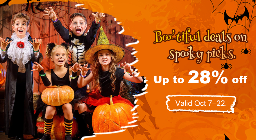 Boo-tiful deals on spooky picks.