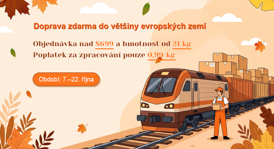 Doprava zdarma do většiny evropských zemí