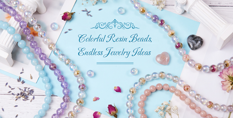 Colorful Resin Beads, Endless Jewelry Ideas