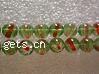 6mm Round Lampwork Bead Strand