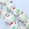 Animal Porcelain Beads, hand drawing 