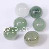 Perle de jade de Birmanie, Rond, 8mm, Vendu par PC