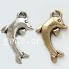 Zinc Alloy Animal Pendants, Dolphin, plated nickel, lead & cadmium free Approx 2mm 