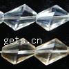 Imitation CRYSTALLIZED™ Crystal Beads, Rhombus, faceted Approx 1mm Inch 