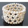 Cultured Freshwater Pearl Bracelets, 6--7mm, 7--8mm .5 Inch 