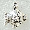 Zinc Alloy Animal Pendants, Fish, plated Approx 1.5mm 