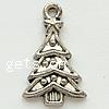 Zinc Alloy Christmas Pendants, Christmas Tree, plated, Christmas jewelry Approx 2mm 