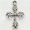 Zinc Alloy Cross Pendants, plated cadmium free Approx 2mm 