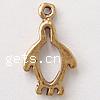 Zinc Alloy Animal Pendants, Penguin, plated Approx 1mm 