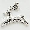 Zinc Alloy Animal Pendants, Deer, plated nickel, lead & cadmium free Approx 1mm 