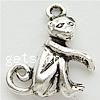 Zinc Alloy Animal Pendants, Monkey, plated nickel, lead & cadmium free Approx 2mm 