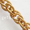 Brass Rope Chain, plated lead & cadmium free 