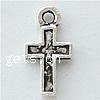 Zinc Alloy Cross Pendants, plated cadmium free Approx 1.5mm 