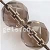 Natural Smoky Quartz Beads, Round & faceted Inch 