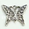 Zinc Alloy Animal Pendants, Butterfly, plated Approx 