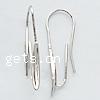 Brass Hook Earwire, plated 