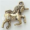 Zinc Alloy Animal Pendants, Unicorn, plated nickel, lead & cadmium free Approx 1.5mm 