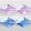 Imitation CRYSTALLIZED™ Crystal Beads, Rhombus, faceted, mixed colors Approx 1mm Inch 