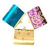 Satin Wallet, Rectangle, mixed colors [