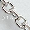 Stainless Steel Oval Chain, 316 Stainless Steel, original color Approx 