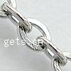 Stainless Steel Oval Chain, 316 Stainless Steel, original color Approx 