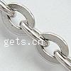 Stainless Steel Oval Chain, 316 Stainless Steel, original color Approx 