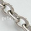 Stainless Steel Oval Chain, 316 Stainless Steel, original color Approx 