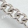 Stainless Steel Oval Chain, 316 Stainless Steel, twist oval chain, original color Approx 