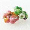 Handmade Lampwork Beads, Flower Approx 2MM 