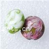 Handmade Lampwork Beads, Flat round Approx 2MM 