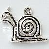 Zinc Alloy Animal Pendants, Snail, plated Approx 2mm 