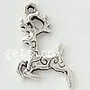 Zinc Alloy Animal Pendants, Deer, plated Approx 2mm 