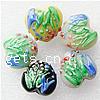 Handmade Lampwork Beads, Heart Approx 2.5MM 