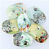 Handmade Lampwork Beads, Oval Approx 2MM 