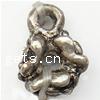 Zinc Alloy Bail Beads, Flower, plated cadmium free Approx 2mm, Approx 