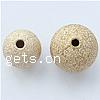 Brass Stardust Beads, Round, plated 10-12mm 