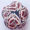 Flower Polymer Clay Beads, 5 petal Approx 1.5mm 