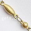 Handmade Brass Chain, Oval cadmium free  