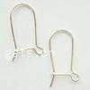 925 Sterling Silver Kidney Earwires, plated 