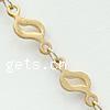 Handmade Brass Chain, plated m 