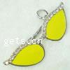 Zinc Alloy Tool Pendants, Glasses, plated, enamel & with rhinestone 