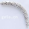 Zinc Alloy Tube Beads, plated Approx 0.5mm 