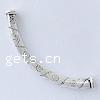 Zinc Alloy Tube Beads, plated Approx 1mm 