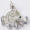 Zinc Alloy Animal Pendants, Elephant, plated nickel, lead & cadmium free Approx 5mm 