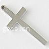 Zinc Alloy Cross Pendants, plated cadmium free Approx 1.5mm 