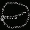 fundición Pulsera, 3.5mm, longitud:7.5 Inch, 100Strandsfilamento/Grupo, Vendido por Grupo